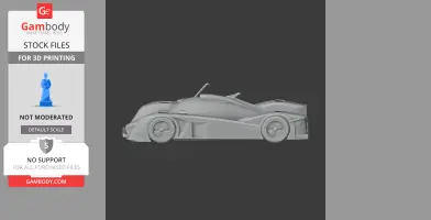 Aston Martin AMR-One - Scale Vehicle STL