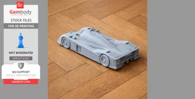 Aston Martin AMR-One - Scale Vehicle STL