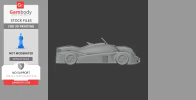 Aston Martin AMR-One - Scale Vehicle STL