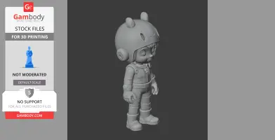 Bea - Brawl Stars Figurine - Character Figure STL