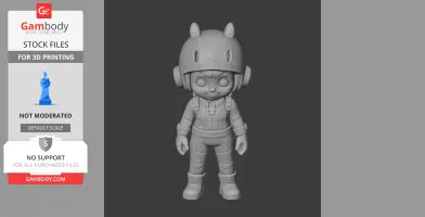 Bea - Brawl Stars Figurine - Character Figure STL