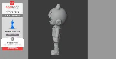 Bea - Brawl Stars Figurine - Character Figure STL