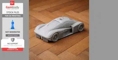 Aston Martin AMR1 - Scale Vehicle STL