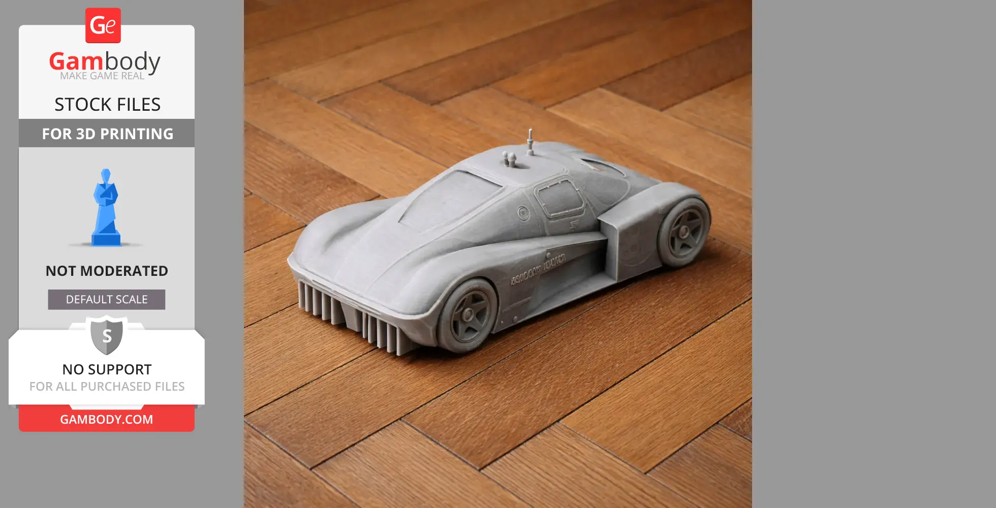 Aston Martin AMR1 - Scale Vehicle STL