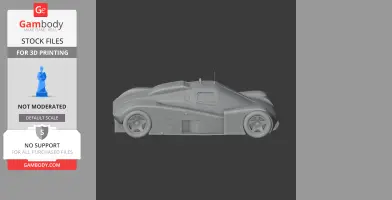 Aston Martin AMR1 - Scale Vehicle STL