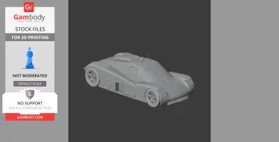 Aston Martin AMR1 - Scale Vehicle STL