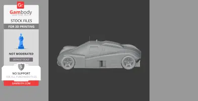 Aston Martin AMR1 - Scale Vehicle STL