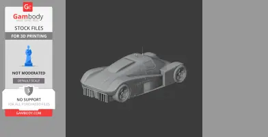 Aston Martin AMR1 - Scale Vehicle STL