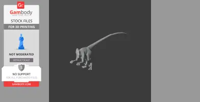 Sauronithoides - Prehistoric Animal STL