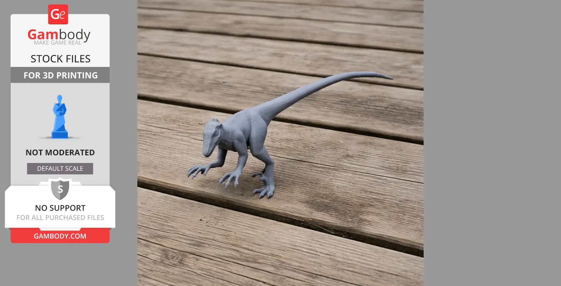 Sauronithoides - Prehistoric Animal STL