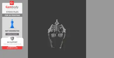 Emerald Tree Boa Skull - Skull Replica STL