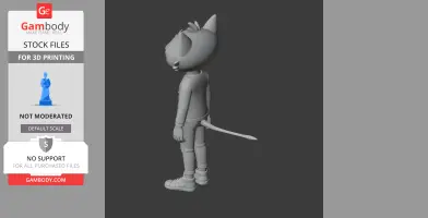 Bea Santello - Night in the Woods - Character Figure STL