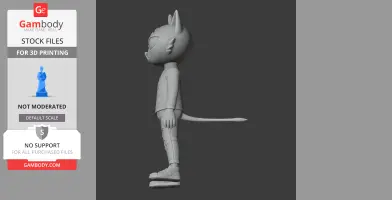 Bea Santello - Night in the Woods - Character Figure STL