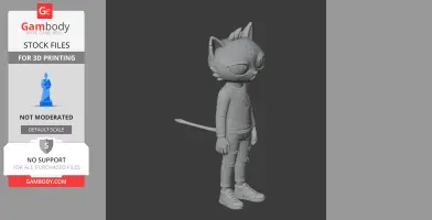 Bea Santello - Night in the Woods - Character Figure STL