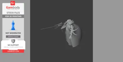 Kondo Isami Samurai - Historical Warrior STL
