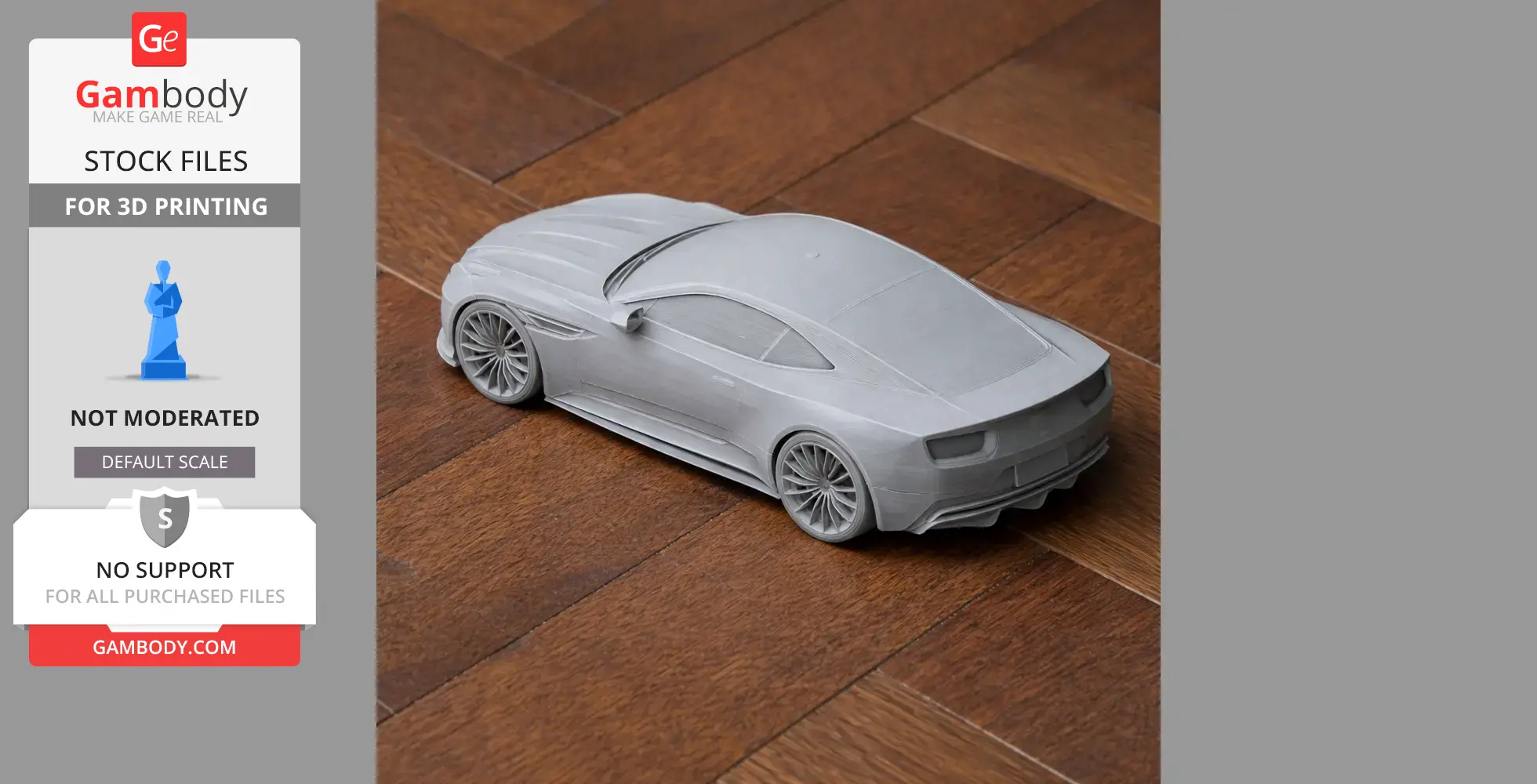 Aston Martin DB12 - Scale Vehicle STL