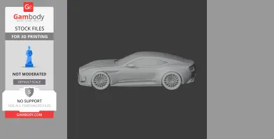 Aston Martin DB12 - Scale Vehicle STL