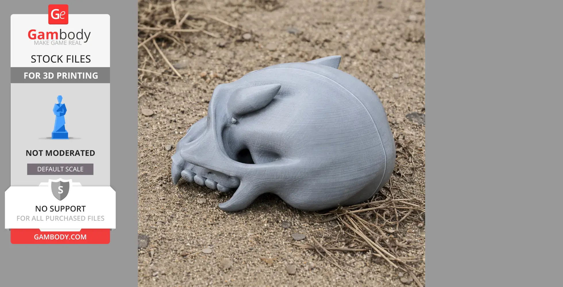 Eomellivora Skull - Skull Replica STL