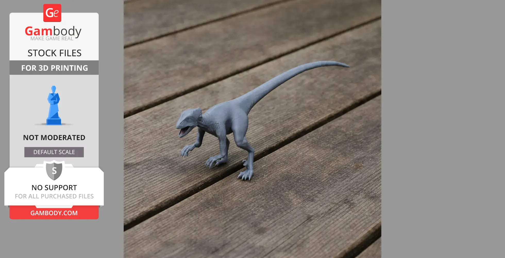 Saurornithoides - Prehistoric Animal STL