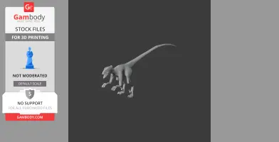 Saurornithoides - Prehistoric Animal STL