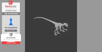 Saurornithoides - Prehistoric Animal STL