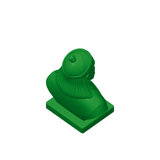 Kublai Khan Bust.3mf