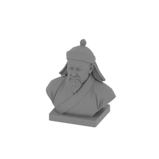 Kublai Khan Bust.stl