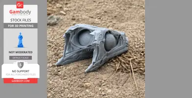 Eoraptor (early synapsid) Skull - Skull Replica STL