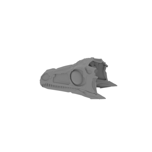 Eoraptor (early synapsid) Skull.stl