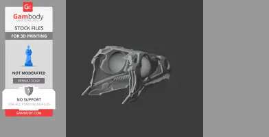 Eoraptor (early synapsid) Skull - Skull Replica STL