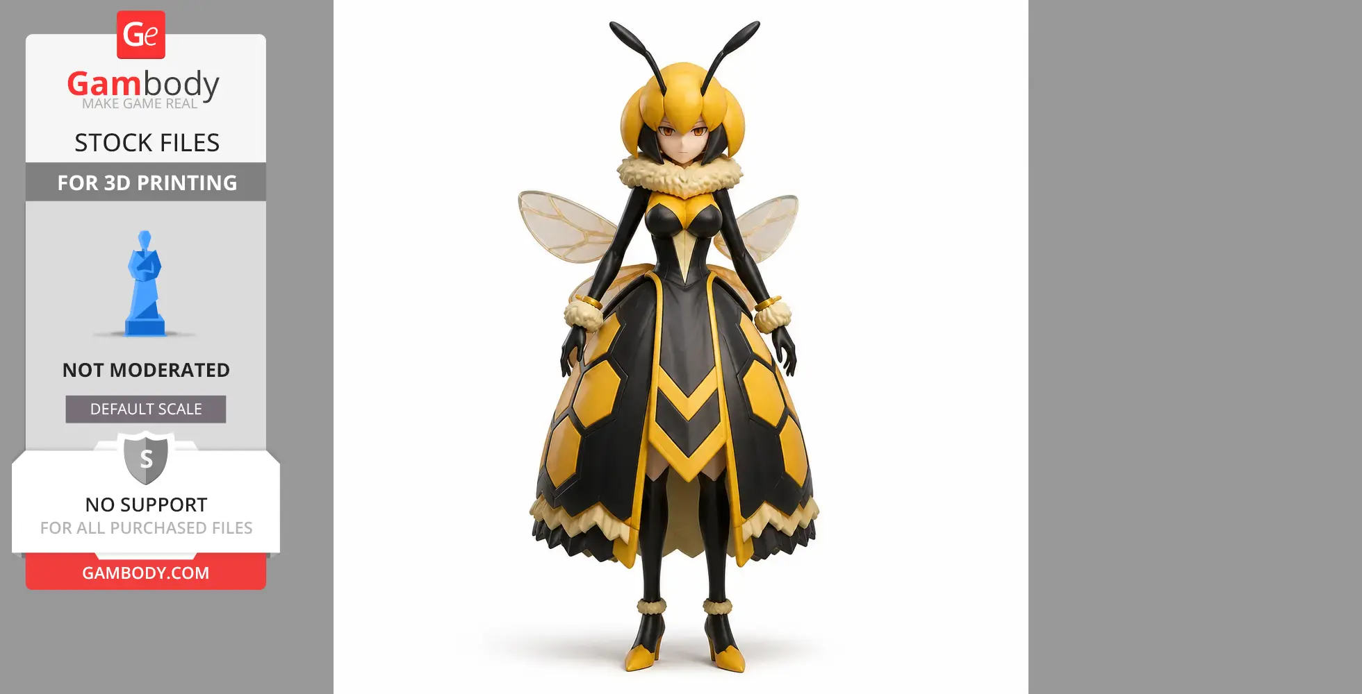 Beegarde - Palworld Figurine - Character Figure STL