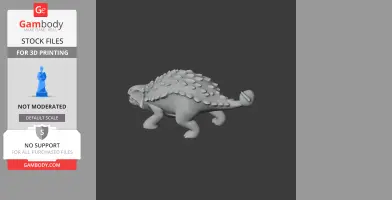 Scolosaurus - Prehistoric Animal STL
