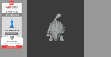 Scolosaurus - Prehistoric Animal STL