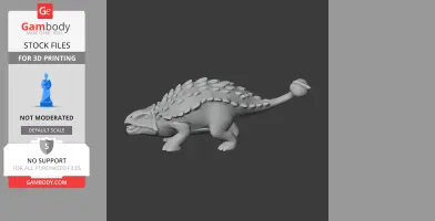 Scolosaurus - Prehistoric Animal STL