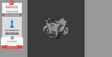 Eurasian Wolf Skull - Skull Replica STL