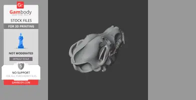 Eurasian Wolf Skull - Skull Replica STL