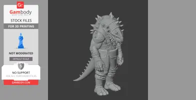 Behemoth Biter - Factorio Figurine - Character Figure STL
