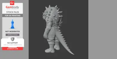 Behemoth Biter - Factorio Figurine - Character Figure STL