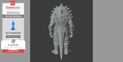 Behemoth Biter - Factorio Figurine - Character Figure STL
