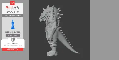 Behemoth Biter - Factorio Figurine - Character Figure STL