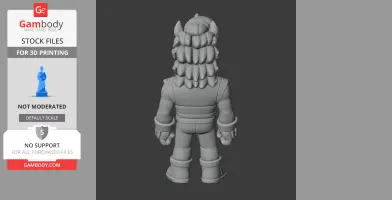 Berry - Brawl Stars Figurine - Character Figure STL