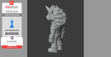 Berry - Brawl Stars Figurine - Character Figure STL