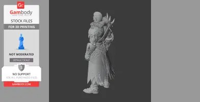 Berserker - Lost Ark Figurine - Character Figure STL