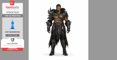 Berserker - Lost Ark Figurine - Character Figure STL
