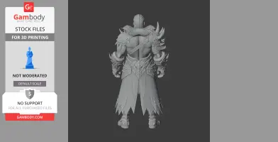 Berserker - Lost Ark Figurine - Character Figure STL