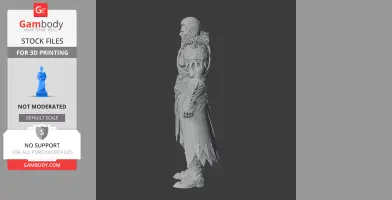 Berserker - Lost Ark Figurine - Character Figure STL