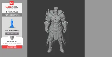 Berserker - Lost Ark Figurine - Character Figure STL