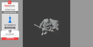 Lazare Hoche Napoleonic Soldier - Historical Warrior STL