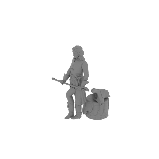 Lazare Hoche Napoleonic Soldier.stl