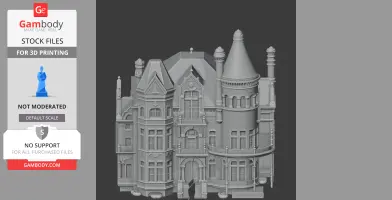 Gresham Castle - Architecture STL
